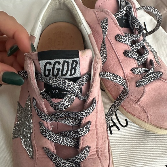 Golden Goose Pink Superstar Sneakers - Picture 2 of 6